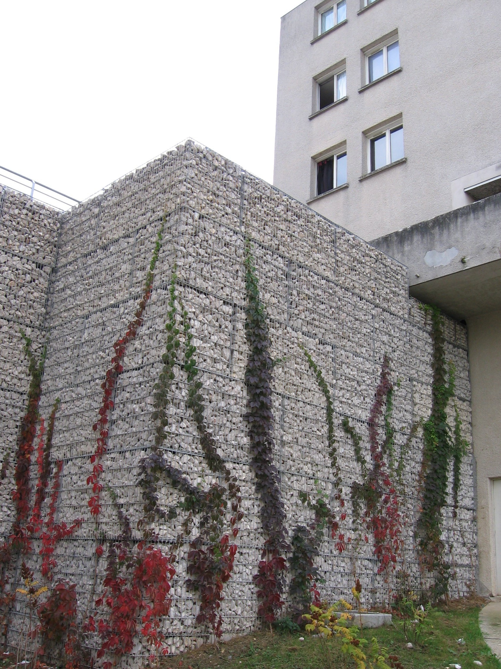 Gabion STONEBOX - Mur avec végétation_0