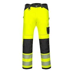 Portwest - Pantalon de travail extensible léger haute visibilité PW3 Orange / Noir Taille 54 - 42 jaune PW303YBR42_0