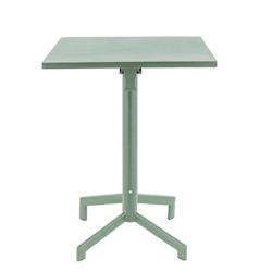 Table de terrasse Charlotte Sauge, France Mobilier chr - vert aluminium 3760326527175_0