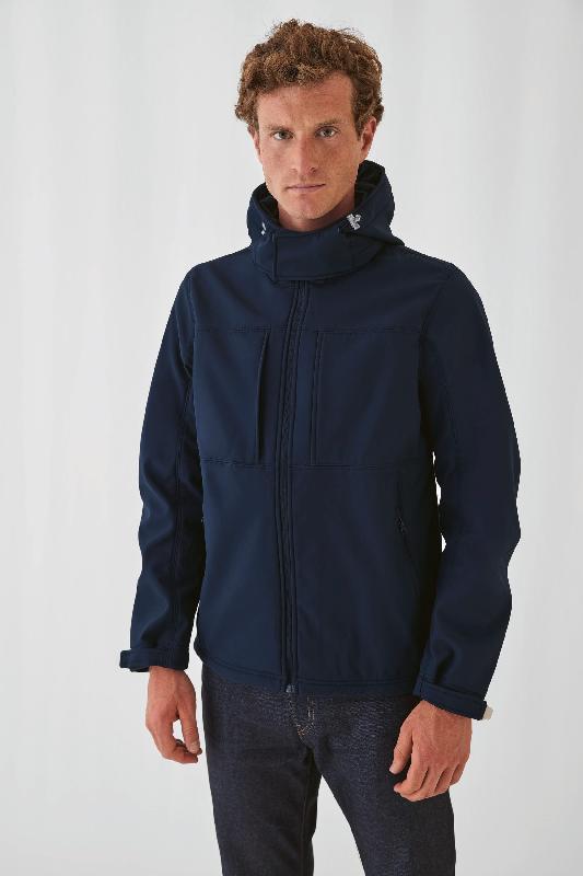 Veste softshell capuche homme -  Réf: CGJM950_0