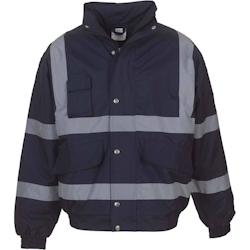 Blouson de travail haute visibilité  GORT 3279 bleu marine T.XXL Yoko - XXL bleu polyester 6933883209304_0