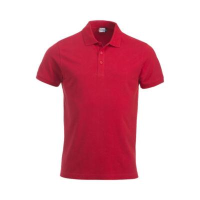 Clique polo homme mc rouge l_0