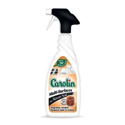 Nettoyant dégraissant multi-surfaces au savon noir Carolin 650 ml_0