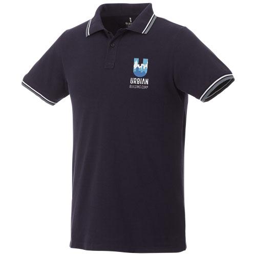 Polo tipping manche courte homme fairfield 38102494_0