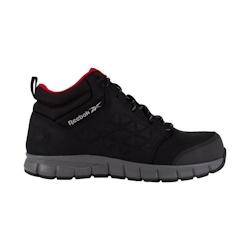 Reebok - Chaussures de sécurité montantes noire en cuir imperméable embout aluminium S3 SRC Noir Taille 37 - 37 noir matière synthétique 0690774497702_0