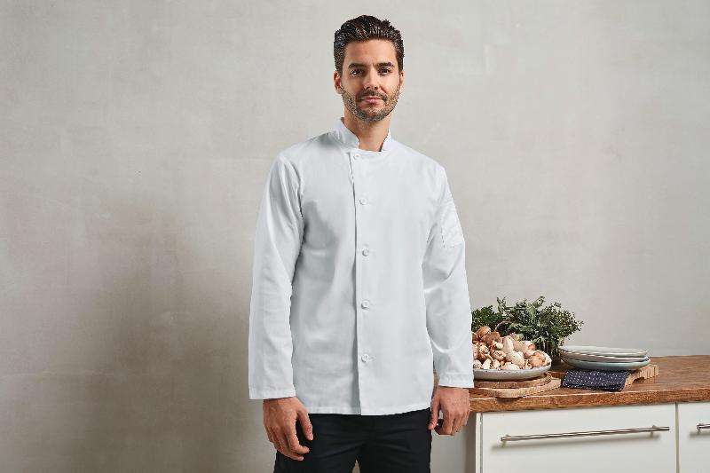 Veste chef cuisinier manches longues 