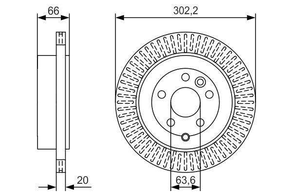 DISQUE DE FREIN BOSCH 0986479U44_0