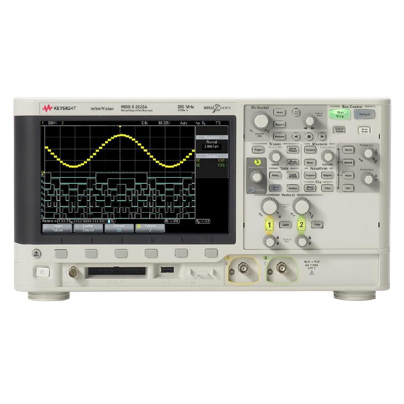 DSOX2002A | Oscilloscope numérique 2 voies 70 MHz, 1 Géch/s, 1 Mpts/voie_0