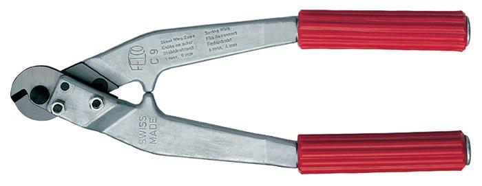 Cisaille à  câble métallique C9 longueur 325 mm revêtement en plastique FELCO_0