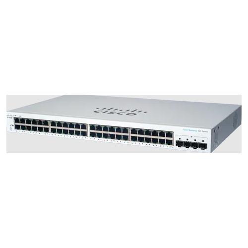 Cisco CBS220-48T-4G Géré L2 Gigabit Ethernet (10/100/1000) 1U Blanc_0