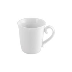 Mugs coniques de 31 cl en porcelaine blanc  x6 - Shopdeschefs - 8003512760914_0