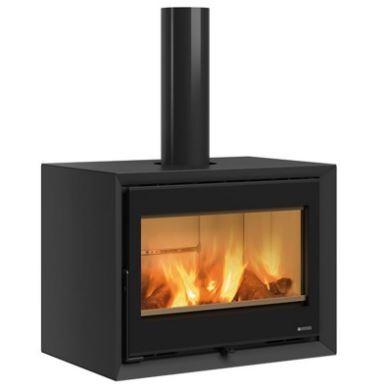 Poêle à bois dante 8.8 kw  nordica extraflame - livrée sans banc_0