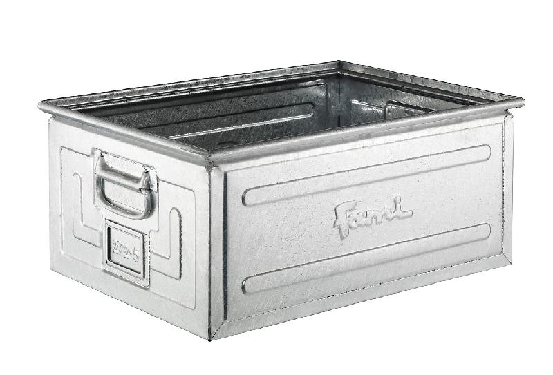 Caisse métallique zinguée 85 litres 630x450 mm_0