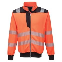 Portwest - Sweat-shirt zippé PW3 HV Orange / Noir Taille 5XL - XXXXXL orange 5036108306589_0
