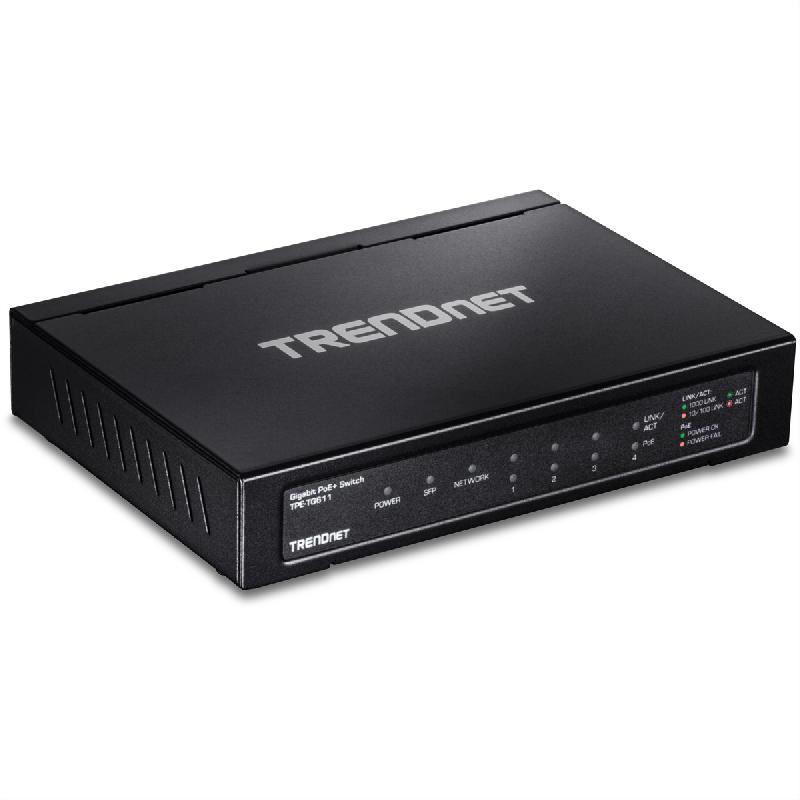 TRENDnet TPE-TG611 Switch PoE+ Gigabit à 6 ports_0