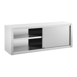 Royal Catering armoire murale en inox haute de cuisine placard rangement professionnelle - 160 x 45 cm - 3000159268983_0