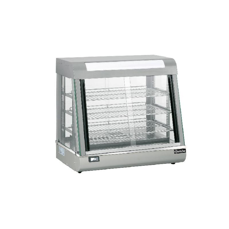 Vitrine inox chauffante 110 Litres, 1840 W, 220 V - MONO, DELI I_0