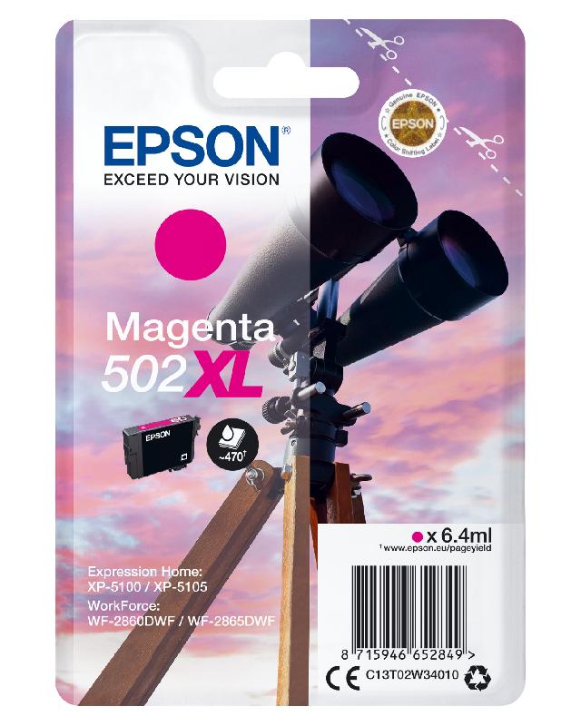 Epson Singlepack Magenta 502XL Ink_0