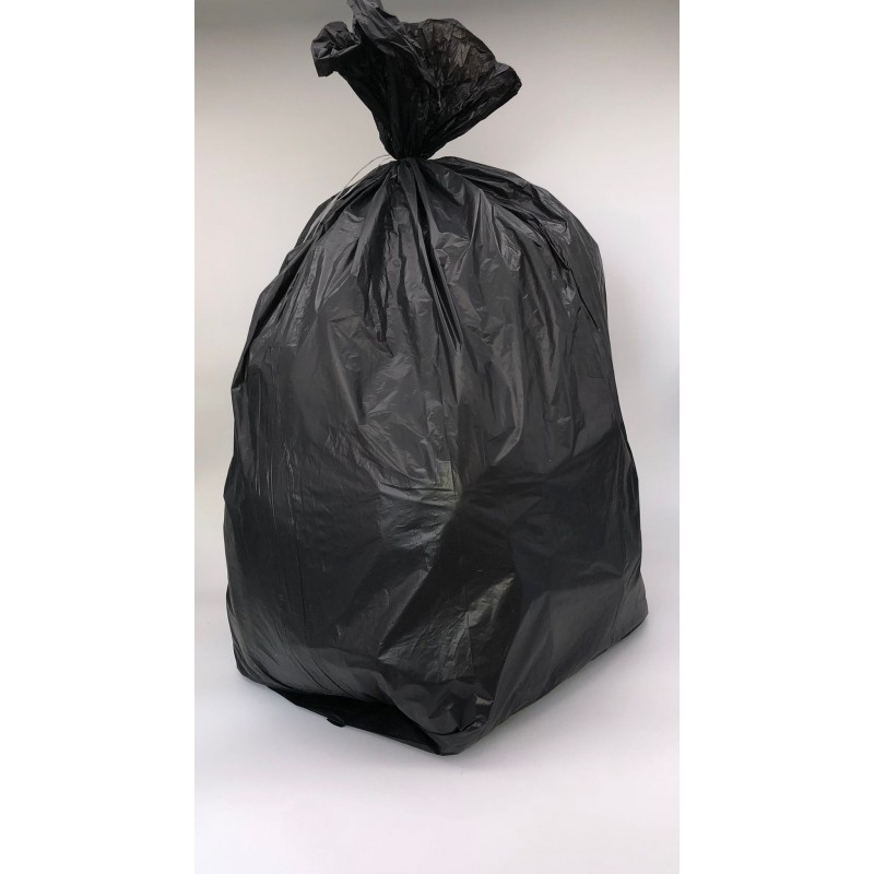 Sac poubelle 500L Bd 30micron, couleur noir - Dimensions 1780x1300 mm_0