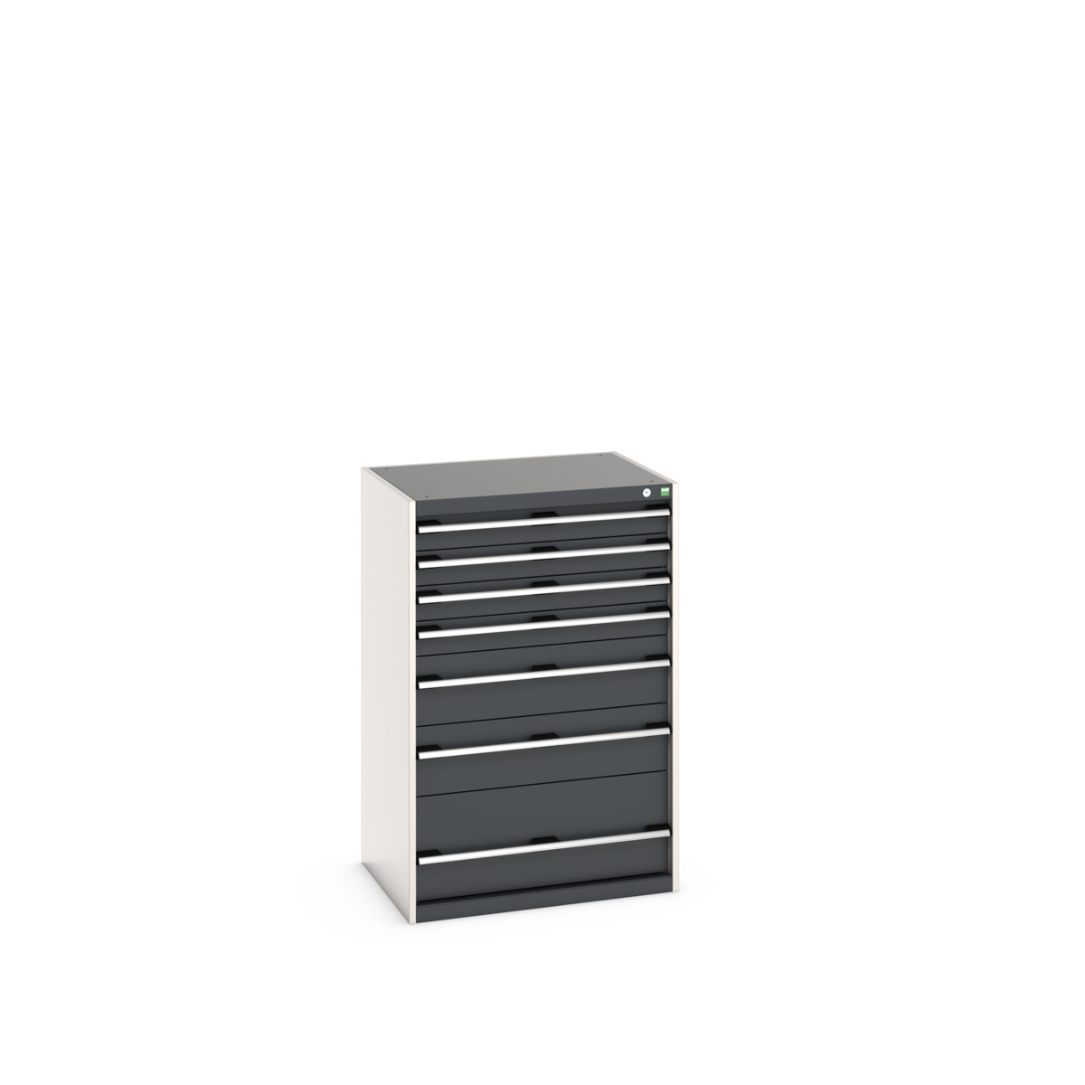Armoire à tiroirs Cubio avec 7 tiroirs SL-8612-7.1 - 40020059_0