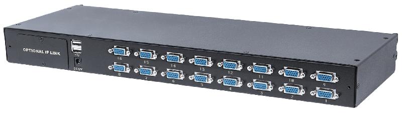 Commutateur KVM modulaire 16 ports VGA - Bravour®_0