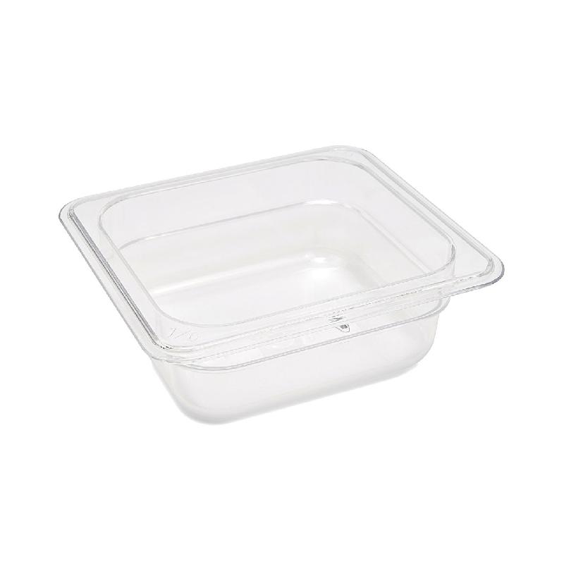 Récipient gastronorm - 1/6 GN - profondeur 6,5 cm - polycarbonate_0