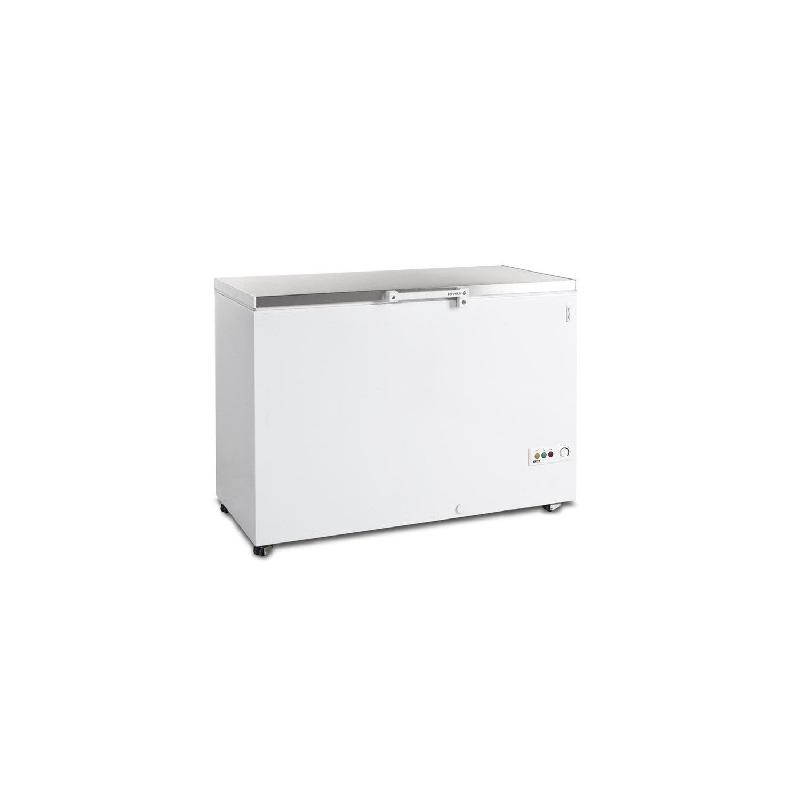 Congélateur coffre pour crèmes glacées 377 Litres, blanc, sur roulettes, 230 W, 220 V - MONO_0