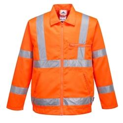 Portwest - Veste de travail en polycoton HV RIS Orange Taille M - M orange 5036108058099_0