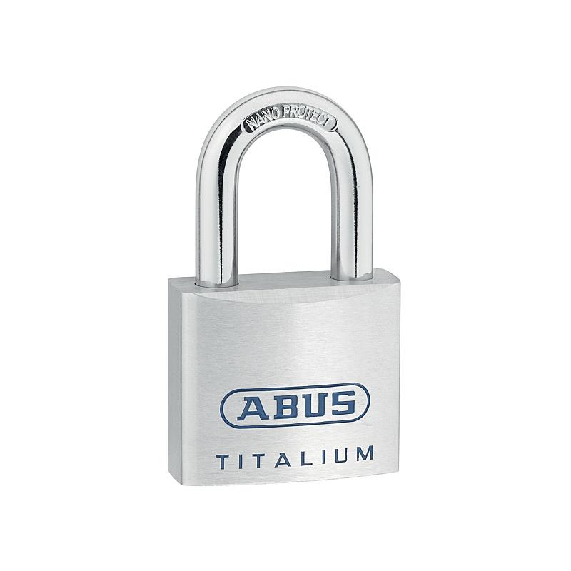 Cadenas titalium en aluminium, en 60 mm, anse 11 mm livré avec 2 clés, varié_0