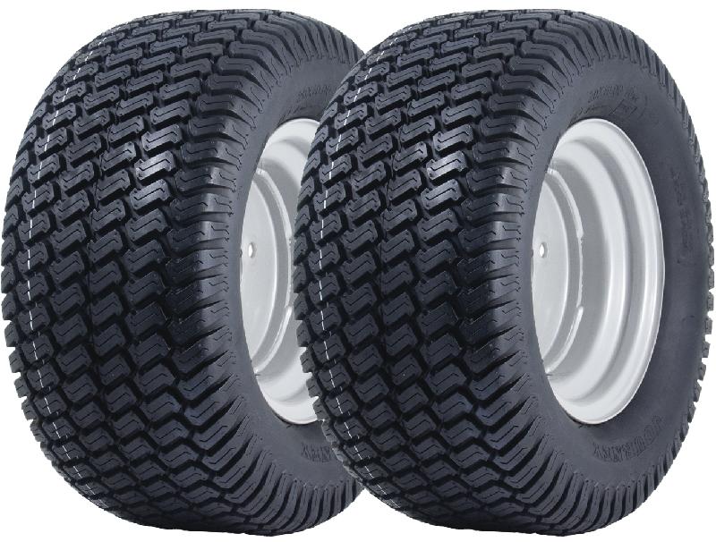 20x10.00-10 Roue de tondeuse à gazon 4ply Grass P332 Road Legal 4 Inch PCD Rim (Set of 2)_0