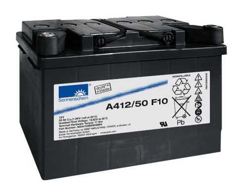 Batterie Gel dryfit A412/50 F10 12V 50Ah Sonnenschein_0