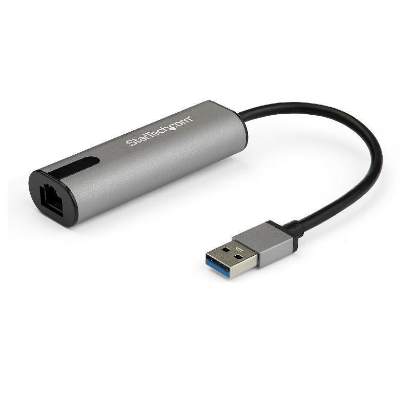 StarTech.Com Adaptateur 2.5GbE USB-A vers Ethernet - NBASE-T NIC - Réseau Gigabit USB 3.0 Type A 2.5/1GbE Multi Speed - USB 3.1 pour PC vers RJ45 - Lenovo X1 Carbon/HP EliteBook/ZBook_0