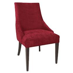 Chaises de restauration Bolero Finesse rouge foncé (lot de 2) - CF368_0