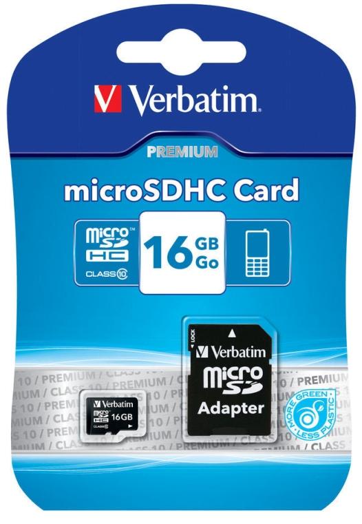carte mémoire micro SD 16go + adaptateur cl10 ADATA