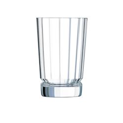 6 verres à eau, jus et soda 36cl Macassar - Cristal d'Arques - Kwarx au design vintage - transparent 0883314894011_0