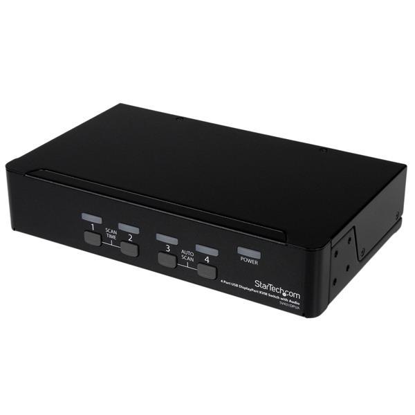 StarTech.Com Commutateur KVM DisplayPort USB 4 ports avec audio_0