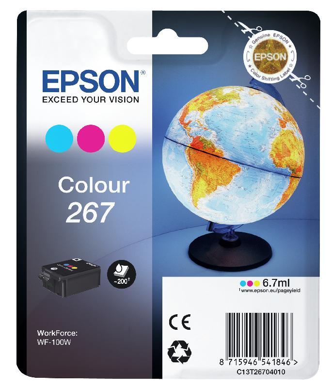 Epson Globe Monobloc 267 - encre DURABrite Ultra 3 couleurs_0