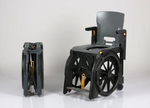 Fauteuil d'aisance pliant wheelable_0