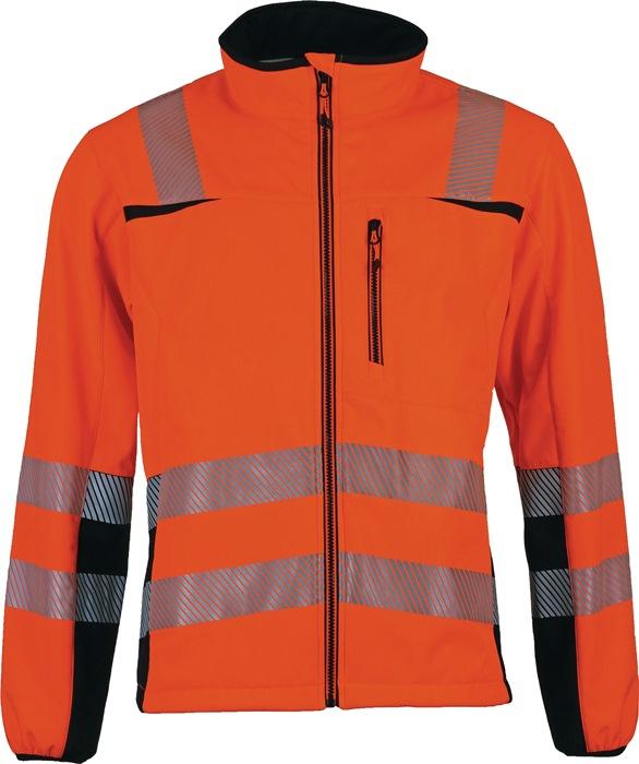 Veste softshell de signalisation Prevent® Trendline taille XL orange/noir 100 % PES PREVENT TRENDLINE_0