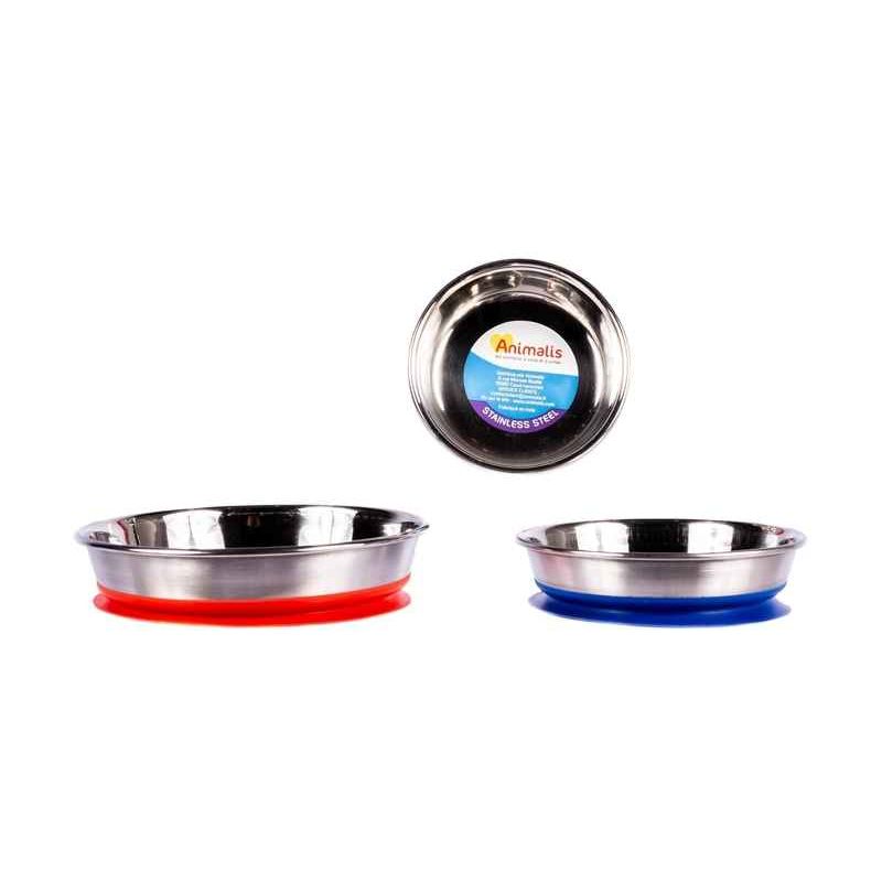 Gamelle Inox Plate Ventouse Rouge Pour Chat 190ml Animalis Comparer Les Prix De Gamelle Inox Plate Ventouse Rouge Pour Chat 190ml Animalis Sur Hellopro Fr