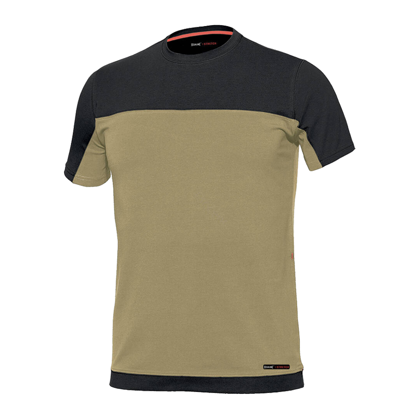 Tee-Shirt manches courtes 8772 Stretch 95% coton 5% élasthanne 180g - PCL17-BEN-S - Industrial Starter_0