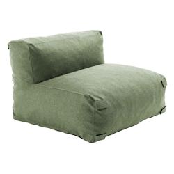 Oviala Business Fauteuil pour salon modulable cactus - Oviala - vert polyester 111151_0