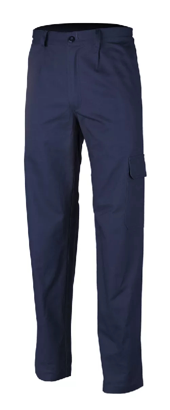 Pantalon - 100% Coton 280g/m2 - Marine - Référence : 8PATN_0