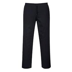 Portwest - Pantalon de cuisine noir DRAWSTINGS Noir Taille XL - XL 5036108160099_0