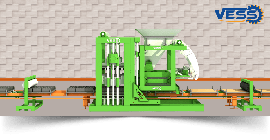 Machine à brique automatique VESS 10.1 - 10.000 Briques/ jour - BEYAZLI GROUP_0