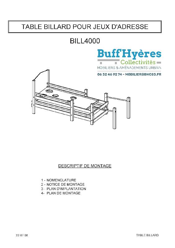 Table d'adresse - Équipements de Maintien à l'Éveil - Plateau incliné en contre-plaqué avec ouvertures pour balles_0