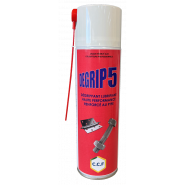 DEGRIP 5 Dégrippant haute performance enrichi au PTFE - Résiste aux écarts de température 500 ml_0