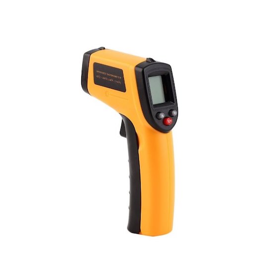 Thermomètre infrarouge laser, idéal pour mesurer des températures à distance_0