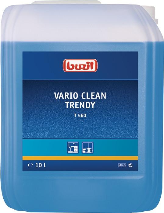 Nettoyant doux/pour plastique Vario Clean Trendy T 560 10 l bidon BUZIL_0