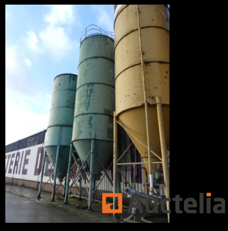 Silo tour 4362-036 - Stockage céréales et grains en vrac - 250x250x1000 cm_0